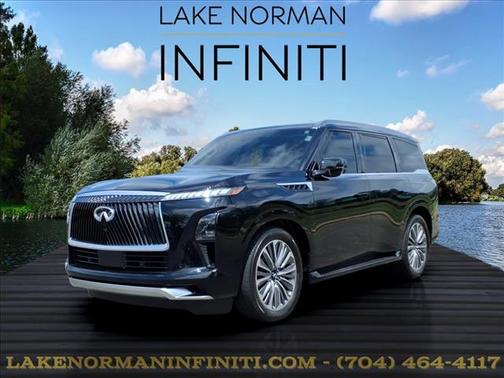 Black Obsidian 2025 INFINITI QX80 Luxe