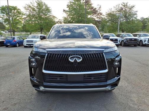 Black Obsidian 2025 INFINITI QX80 Luxe