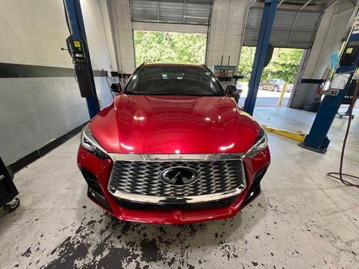 Dynamic Sunstone Red 2022 INFINITI QX55 ESSENTIAL