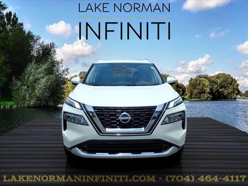 White 2023 Nissan Rogue Platinum