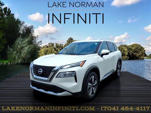 White 2023 Nissan Rogue Platinum