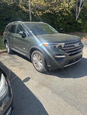 Forged Green Metallic 2023 Ford Explorer King Ranch