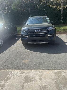 Forged Green Metallic 2023 Ford Explorer King Ranch