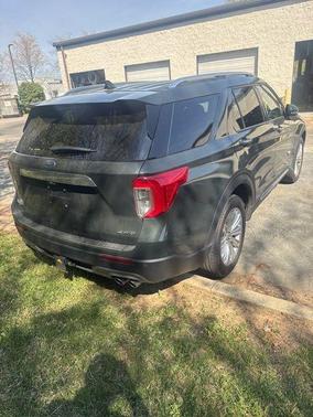 Forged Green Metallic 2023 Ford Explorer King Ranch