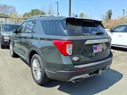 Forged Green Metallic 2023 Ford Explorer King Ranch