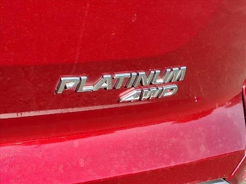 2 Tone Red / Black Roof 2023 Nissan Pathfinder Platinum