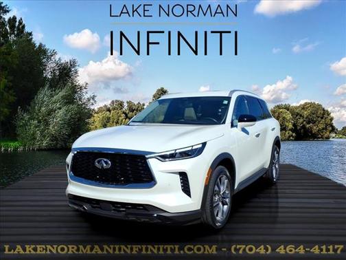 Majestic White 2023 INFINITI QX60 Luxe
