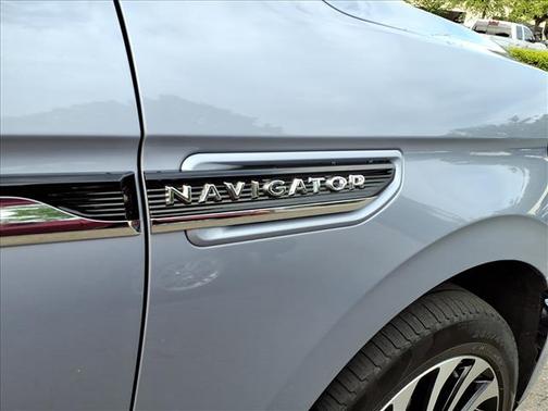 Crystal Blue Metallic 2024 Lincoln Navigator L Black Label