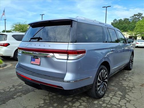 Crystal Blue Metallic 2024 Lincoln Navigator L Black Label