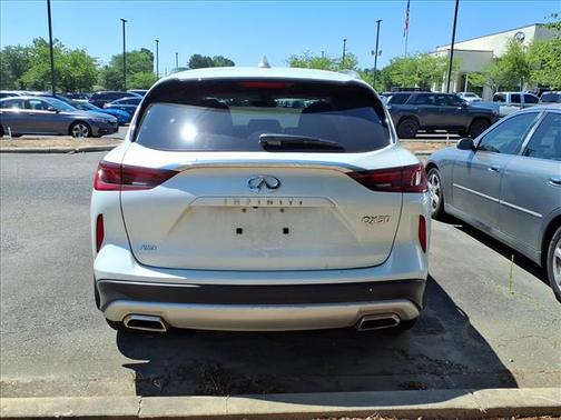 Radiant White 2023 INFINITI QX50 Luxe