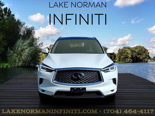 Radiant White 2023 INFINITI QX50 Luxe