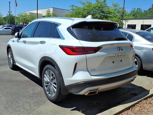 Radiant White 2023 INFINITI QX50 Luxe
