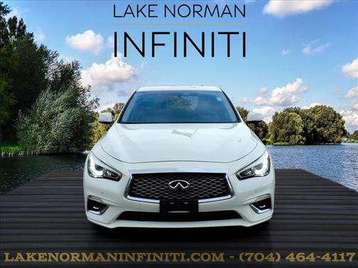 Majestic White 2023 INFINITI Q50 LUXE