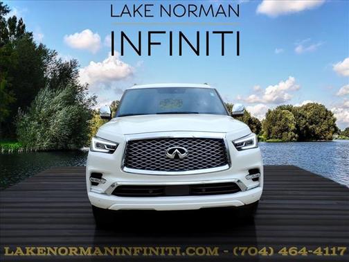 Moonstone White 2023 INFINITI QX80 SENSORY