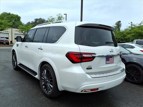 Moonstone White 2023 INFINITI QX80 SENSORY