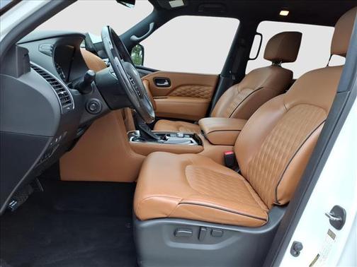 Moonstone White 2023 INFINITI QX80 SENSORY