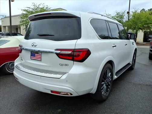 Moonstone White 2023 INFINITI QX80 SENSORY