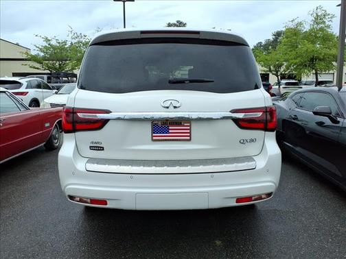 Moonstone White 2023 INFINITI QX80 SENSORY
