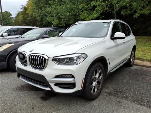 Alpine White 2021 BMW X3 sDrive30i