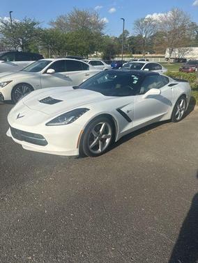 Arctic White 2015 Chevrolet Corvette Stingray
