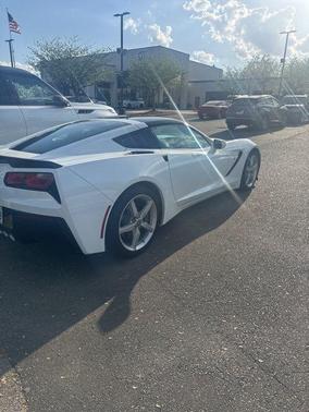 Arctic White 2015 Chevrolet Corvette Stingray
