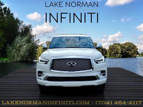Moonstone White 2024 INFINITI QX80 SENSORY