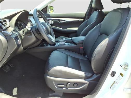 Radiant White 2023 INFINITI QX50 Luxe