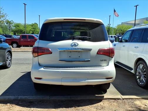 Moonlight White 2014 INFINITI QX80 Base