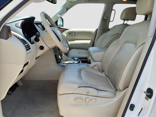 Moonlight White 2014 INFINITI QX80 Base