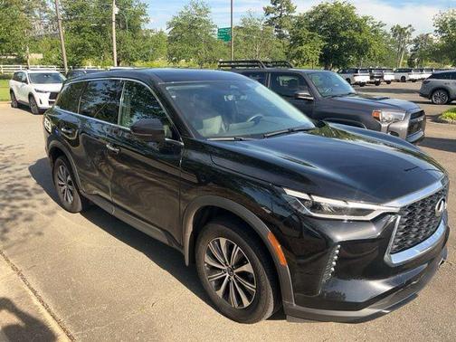 Diamond Black 2025 INFINITI QX60 Pure