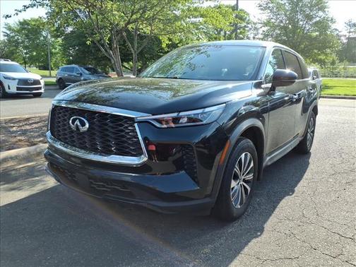 Diamond Black 2025 INFINITI QX60 Pure