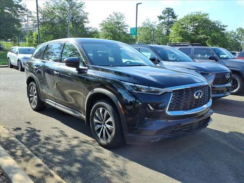 Diamond Black 2025 INFINITI QX60 Pure