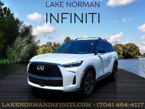Radiant White 2026 INFINITI QX60 Luxe