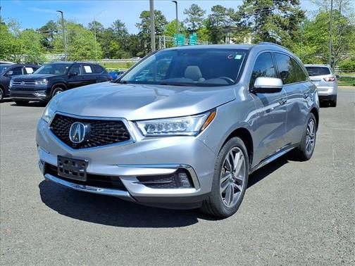 Lunar Silver Metallic 2018 Acura MDX 3.5L w/Advance Package