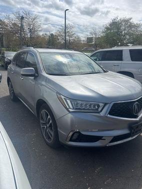 Lunar Silver Metallic 2018 Acura MDX 3.5L w/Advance Package
