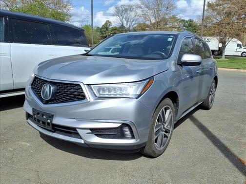 Lunar Silver Metallic 2018 Acura MDX 3.5L w/Advance Package