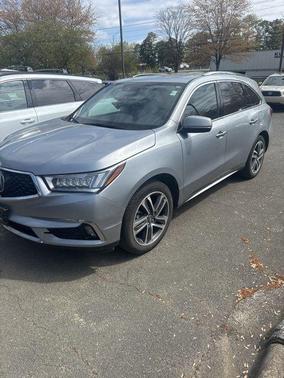 Lunar Silver Metallic 2018 Acura MDX 3.5L w/Advance Package