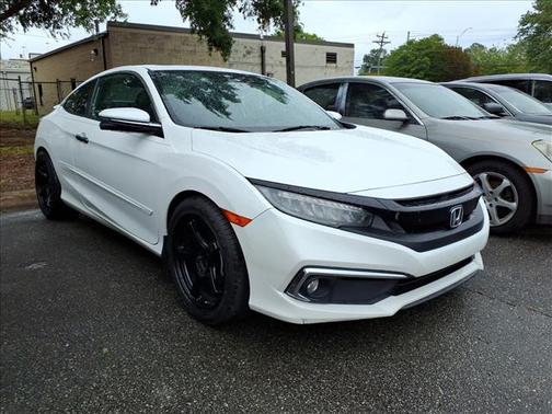 Platinum White Pearl 2020 Honda Civic Touring