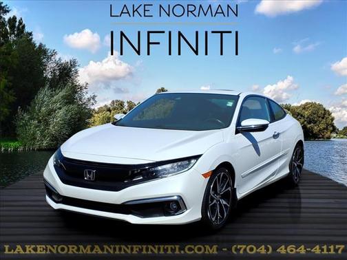Platinum White Pearl 2020 Honda Civic Touring