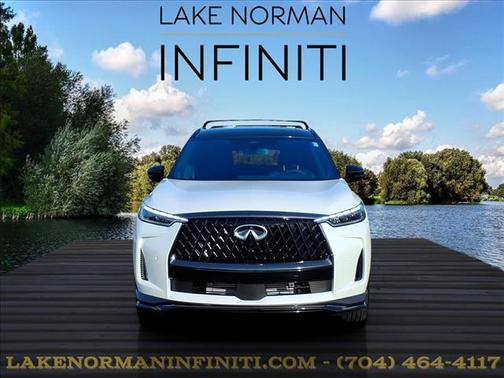 Radiant White 2026 INFINITI QX60 SPORT