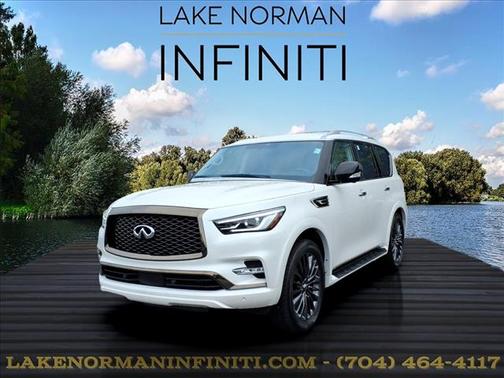 Moonstone White 2023 INFINITI QX80 PREMIUM SELECT