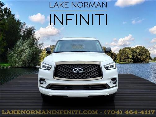 Moonstone White 2023 INFINITI QX80 PREMIUM SELECT