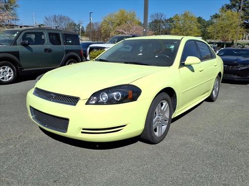 Yellow 2012 Chevrolet Impala LT