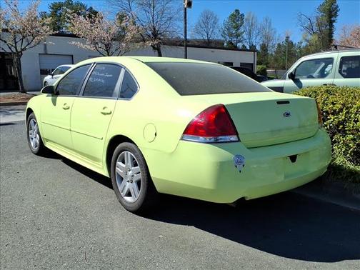 Yellow 2012 Chevrolet Impala LT