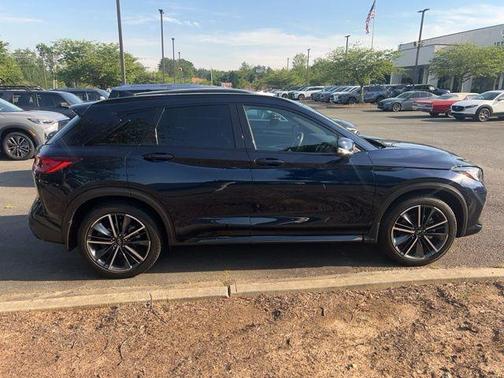 Hermosa Blue 2024 INFINITI QX50 SPORT