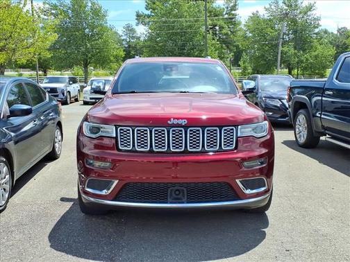 Velvet Red Pearlcoat 2019 Jeep Grand Cherokee Summit