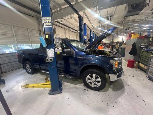 Blue 2019 Ford F-150 XLT