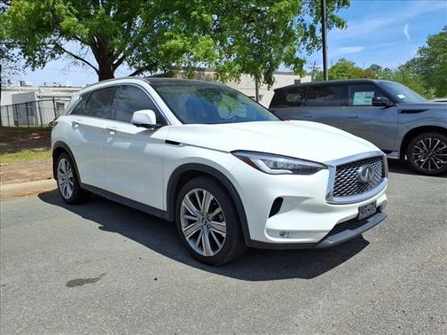 Majestic White 2022 INFINITI QX50 SENSORY