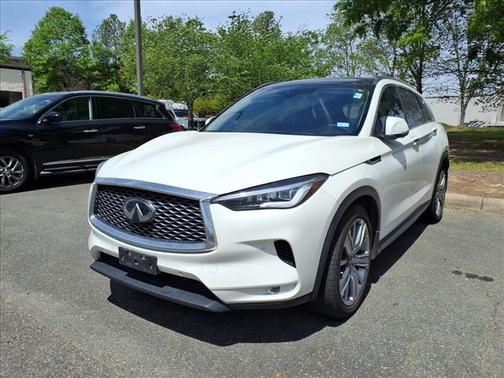 Majestic White 2022 INFINITI QX50 SENSORY