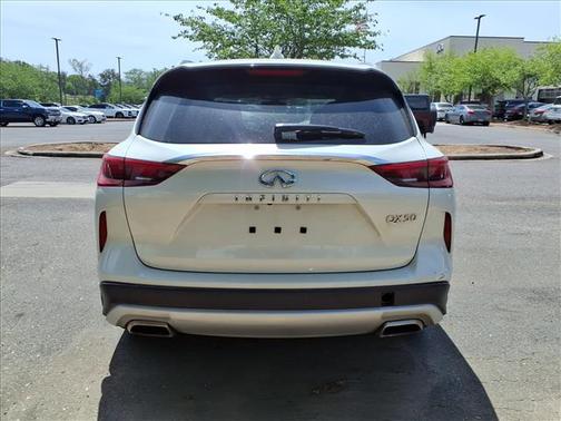 Majestic White 2022 INFINITI QX50 SENSORY